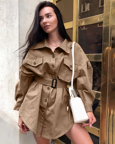 Vintage casual ladies dresses - ROUTINE FASHION